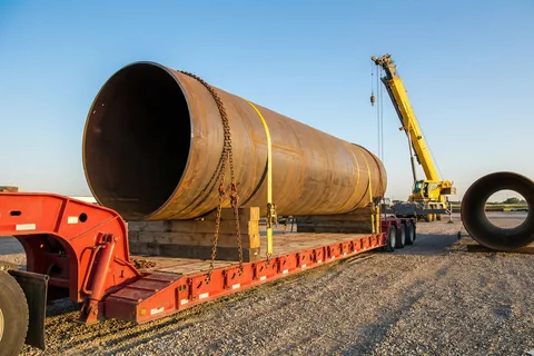 Energy-sector cargo routed for specialized handling and permit-controlled project delivery