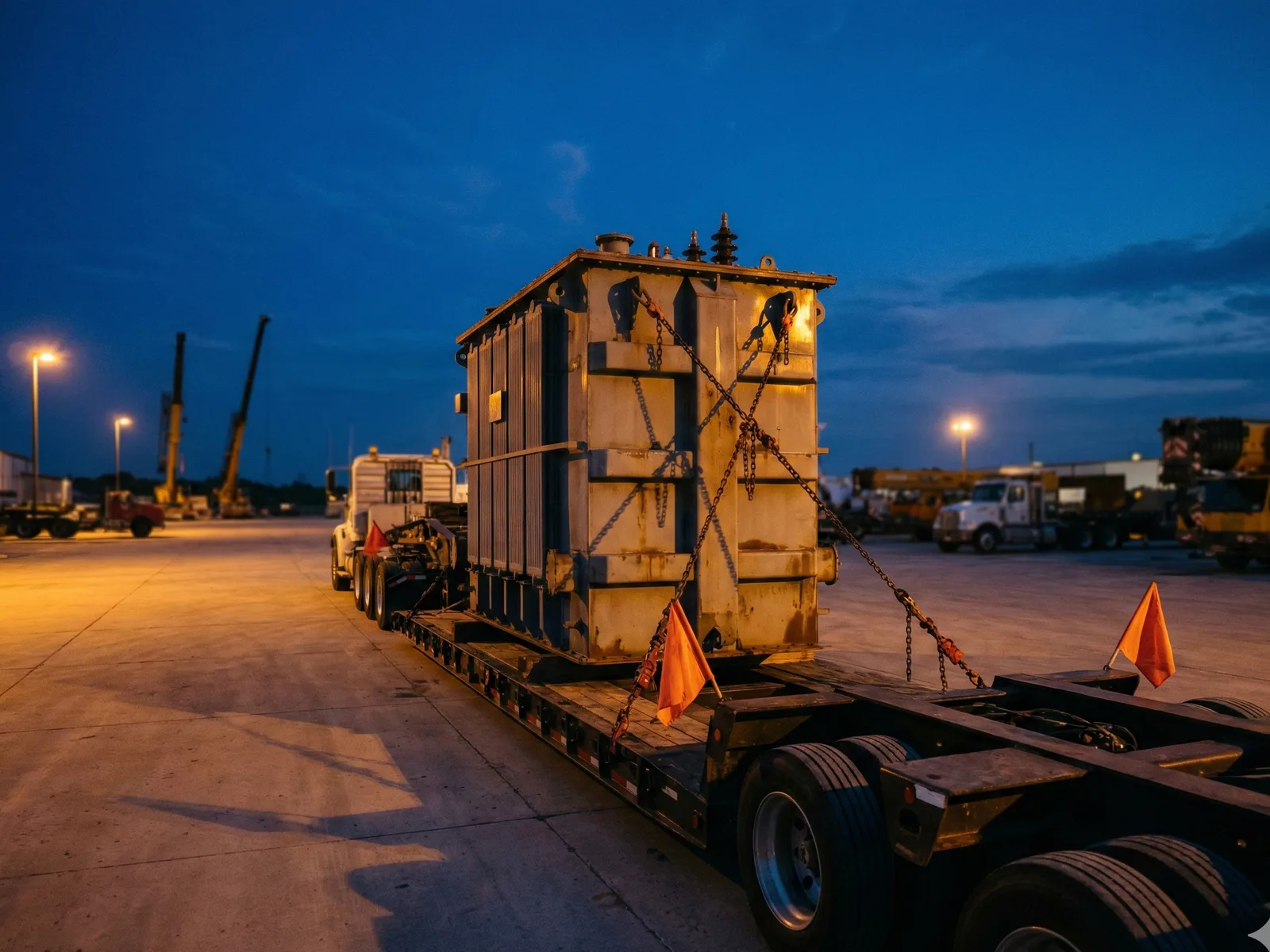 Steel coils and bulk cargo staged at port dock with ship crane for break bulk and project cargo